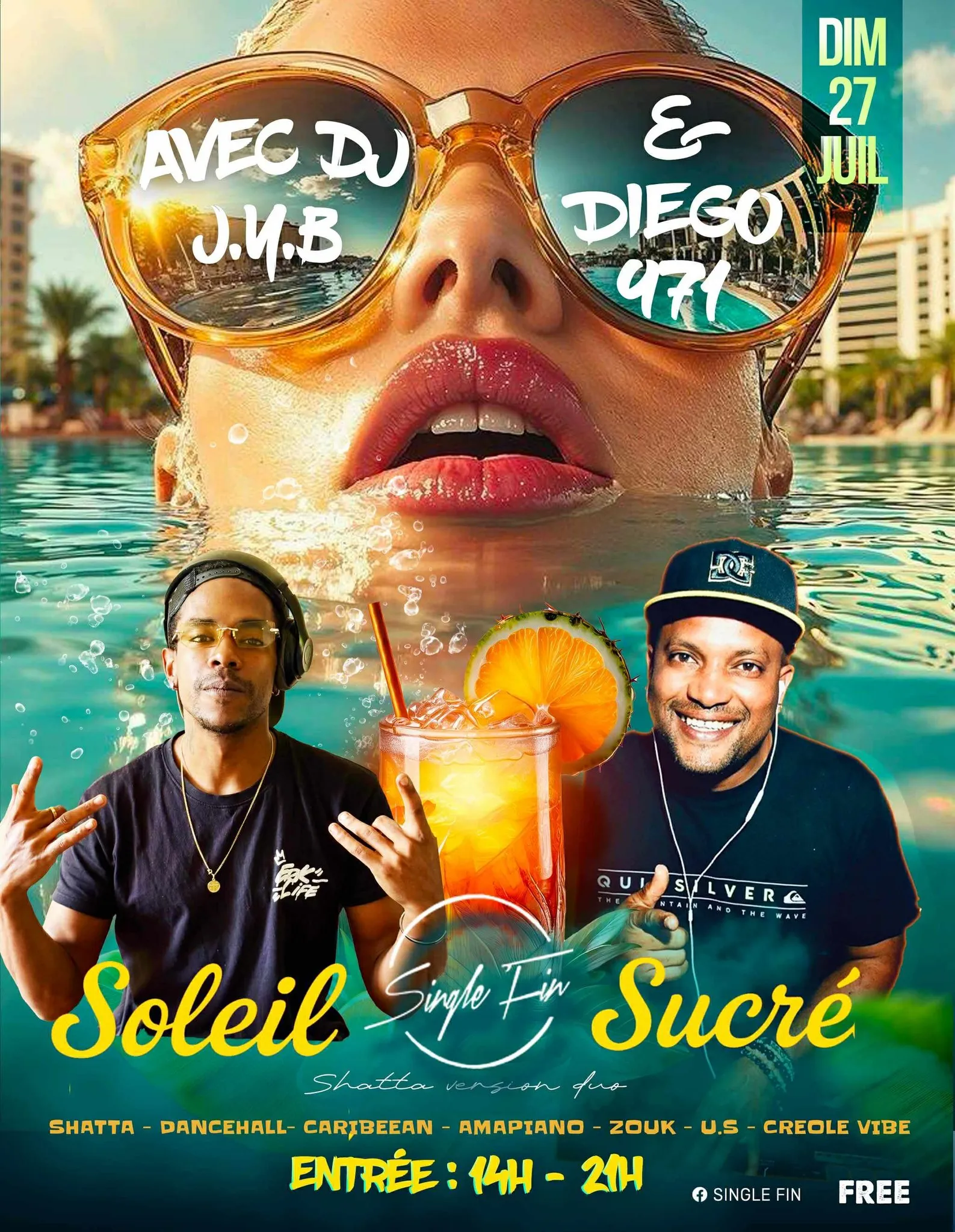Affiche de l'évènement Soleil Sucré